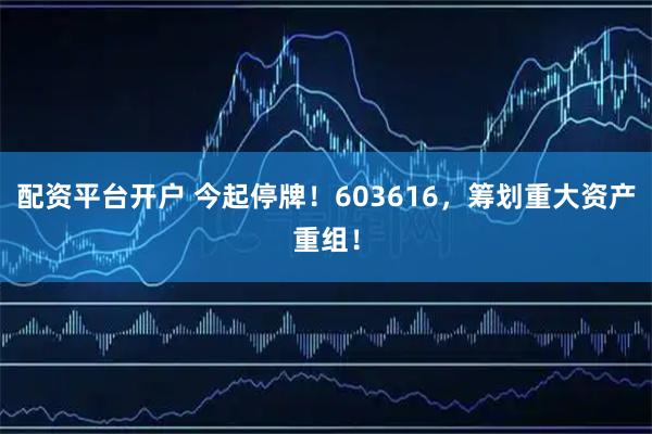 配资平台开户 今起停牌！603616，筹划重大资产重组！